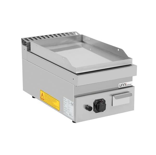 Griddle plate gaz– Smooth – G70GP10B+S - Unninox