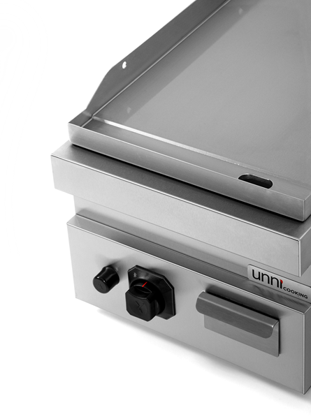 Griddle plate gaz– Smooth – G70GP10B+S - Unninox - image 3