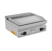 Griddle plate gaz– Grooved – G70GP20B+G - Unninox