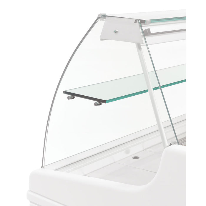 Option: vitre intermédiaire 2500 mm