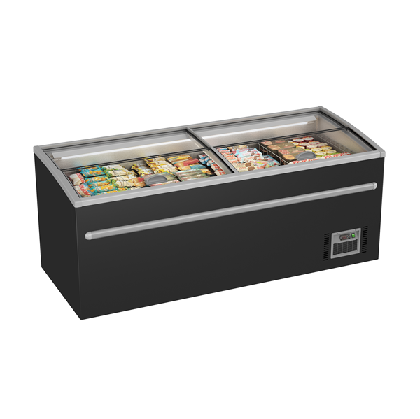 Supermarket Chest Freezer | 530L | Black - Unninox - image 2