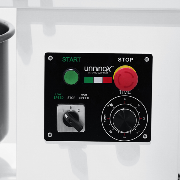Dough machine 30 litres + 2 speeds - 230 Volt - Unninox - image 6