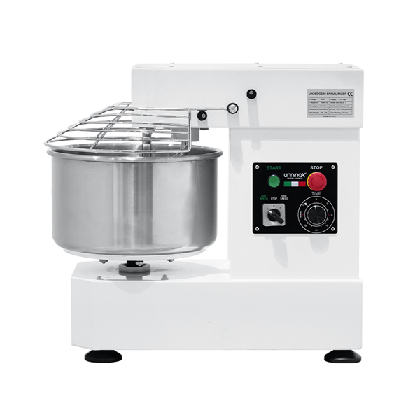 Dough machine 22 litres + 2 speeds - 230 Volt - Unninox - image 2