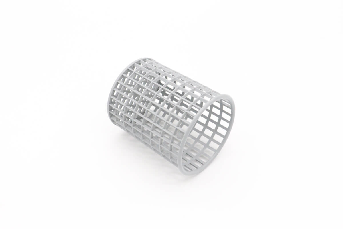 Panier à couverts pour lave-vaisselle - rond - ∅10 x H13 cm