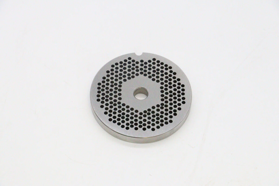 Plaque de broyage pour hachoir à viande Maxima #22, diamètre 3 mm, en acier durable, pour la préparation de viande.