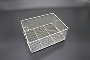 Panier à friture Maxima de 6L avec poignée, pour friteuse, en acier robuste, idéal pour la cuisson des aliments.