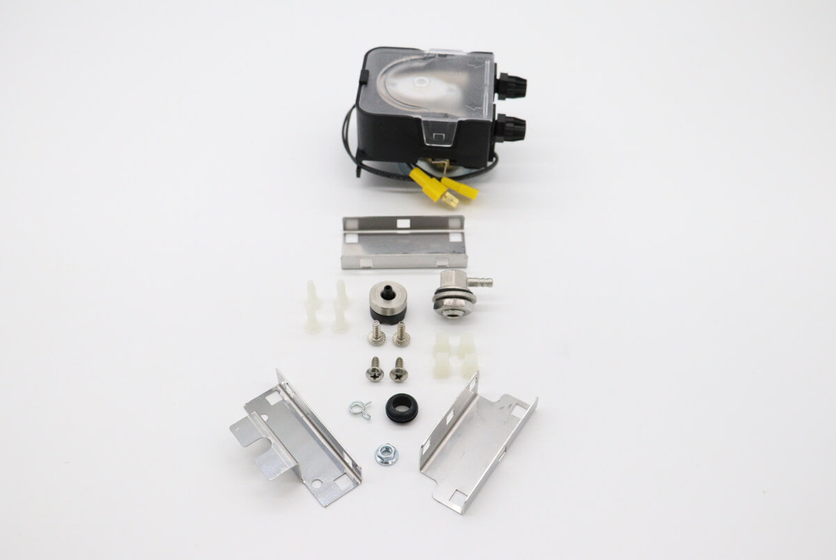 Detergent dispenser kit - for dishwasher