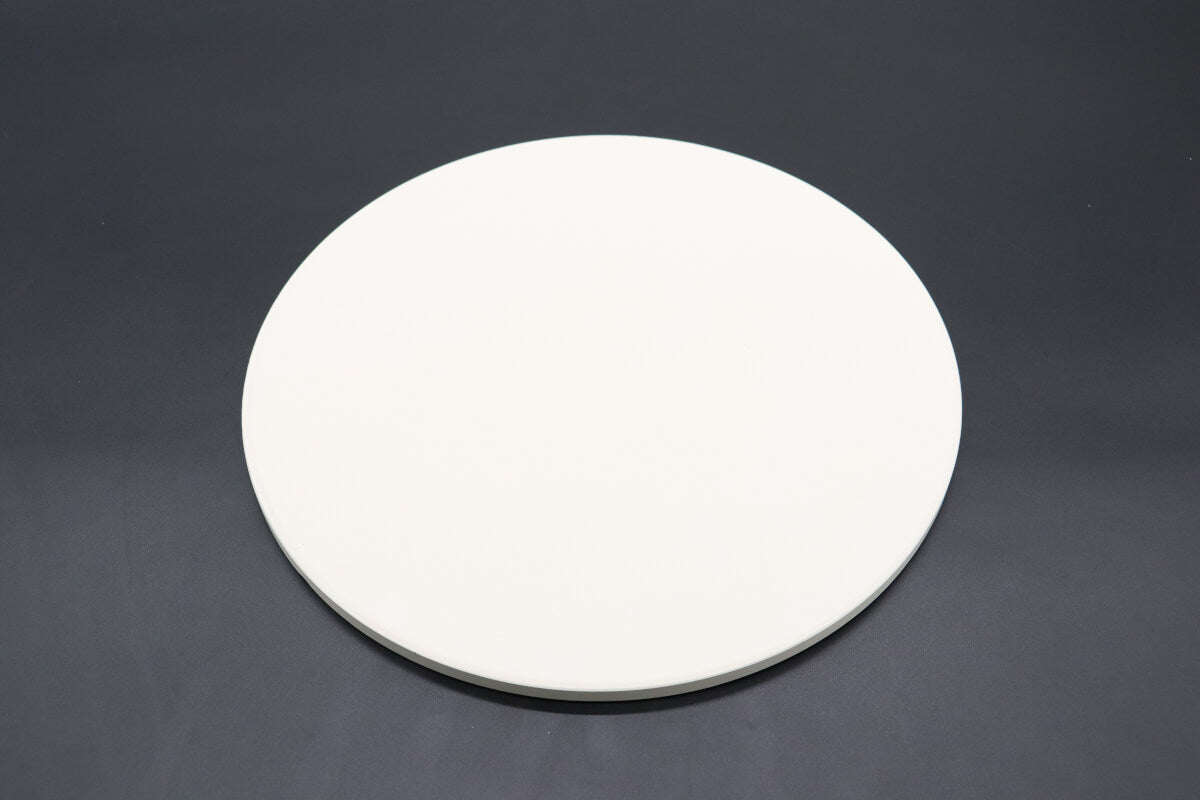 Pierre à pizza en céramique Maxima pour barbecue Kamado, plaque déflectrice de 28 cm pour cuisson parfaite.