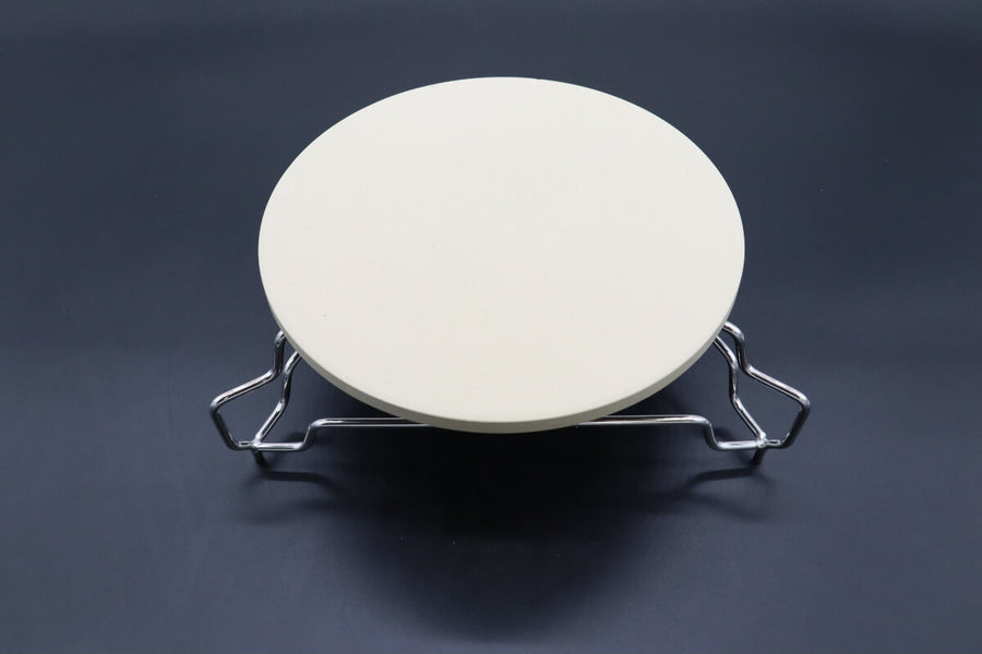 Déflecteur de chaleur en acier pour barbecue Kamado Maxima, diamètre 23 cm, protège contre la chaleur excessive.