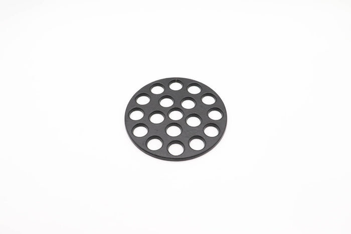 Grille à charbon de bois Maxima pour barbecue Kamado de 33 cm, surface de cuisson ronde avec porte d’aération.