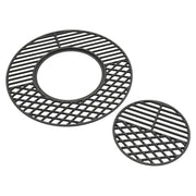 Grille de cuisson en fonte pour barbecue Kamado Maxima, 55 cm, adaptée à la cuisson en fonte robuste et durable.