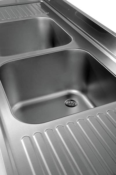 200x70xH85cm – 2 Sinks Middle - Unninox - image 5