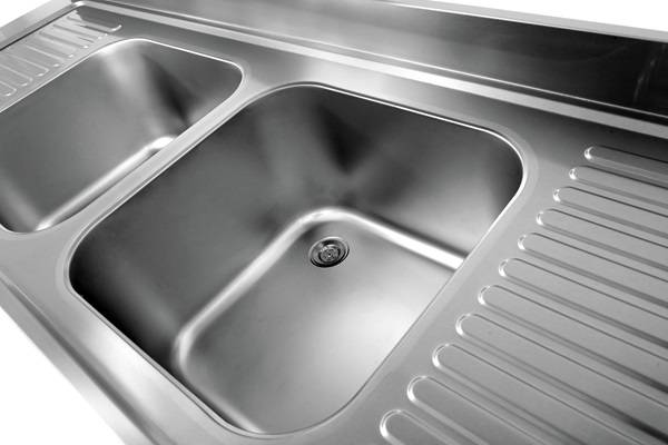 200x70xH85cm – 2 Sinks Middle - Unninox - image 4