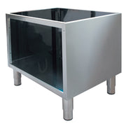 Soubassement ouvert en acier inox AISI 304