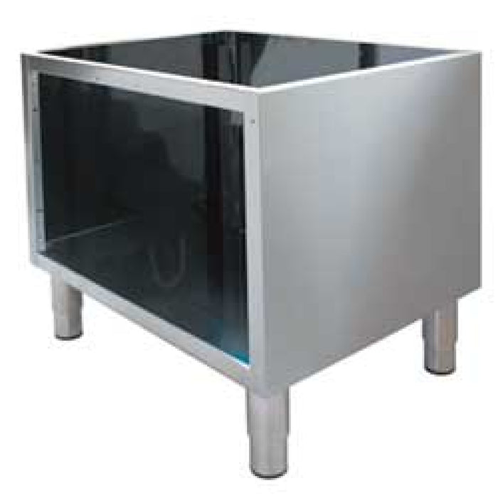 Soubassement ouvert en acier inox AISI 304