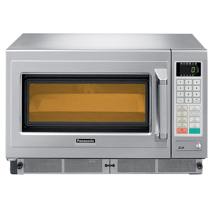 Micro-ondes professionnel 1350 W, "combi" inox