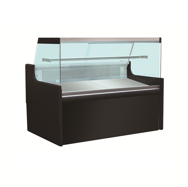 Refrigerated Meat Display Comptoir – 1580mm with Single Shelf - Unninox