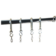 Kit charcuterie barre inox et 4 crochets (complémentaires)