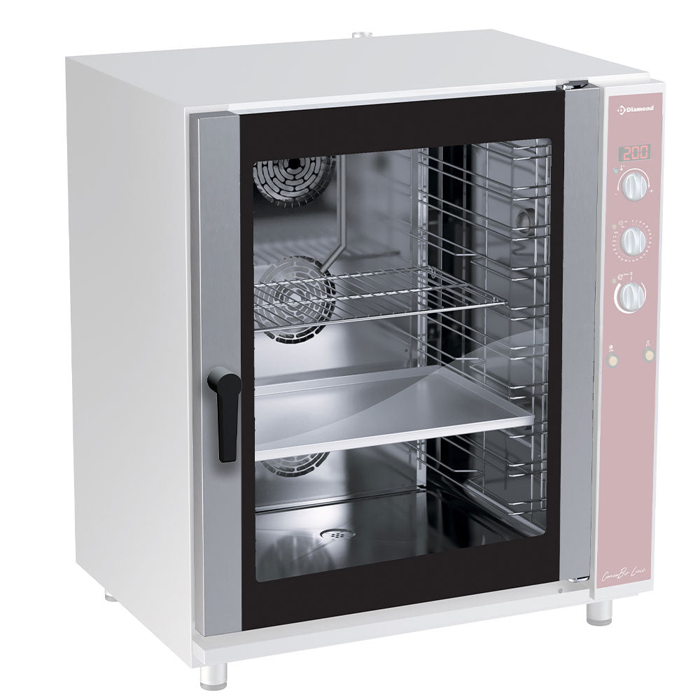 Porte four pour pâtisserie Diamond, 10 et 11 niveaux, avec charnières droites, en acier robuste et finition professionnelle.