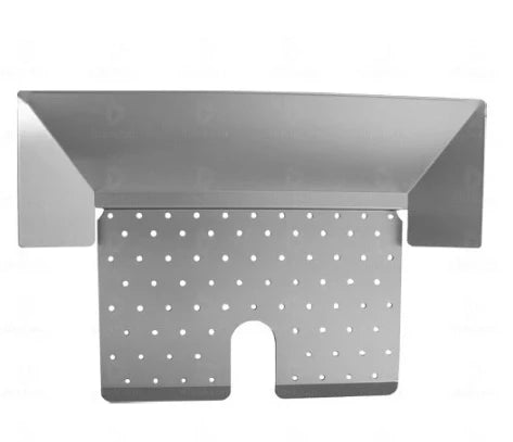 Plateau Inox Perforé pour Machine à Kebab AKSORA et MAXIMA