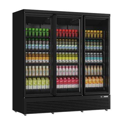Refrigerator 3 Glass portes - 1530Ltr - Unninox