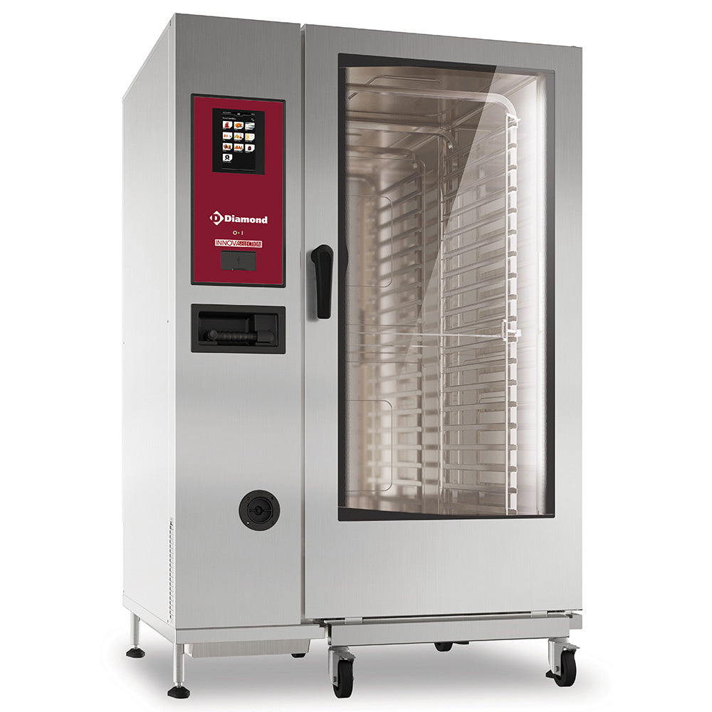 Four gaz "TOUCH" vapeur boiler/ convection 20xGN2/1+ Cleaning