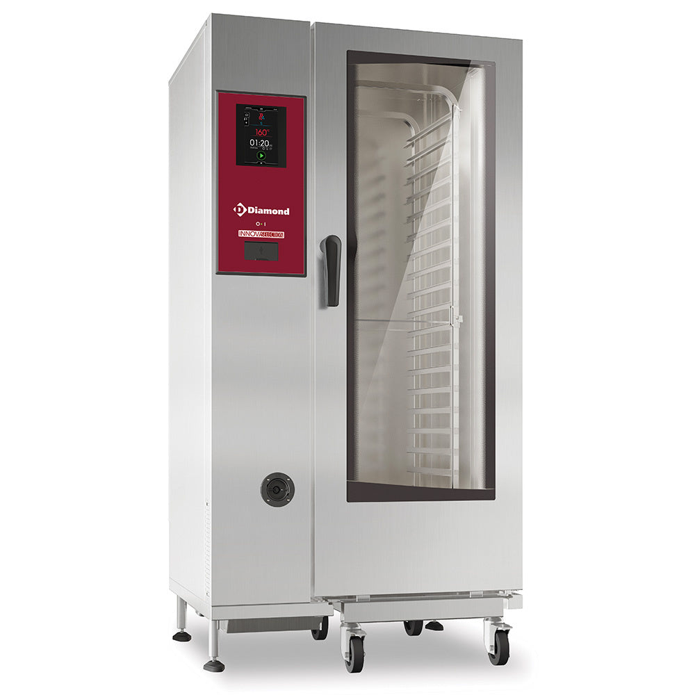 Four gaz "TOUCH" vapeur directe/convection 20xGN1/1+ Cleaning