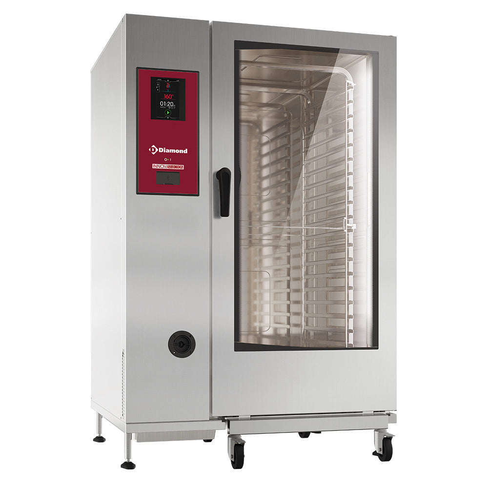 Four gaz "TOUCH" vapeur directe/convection  22xGN2/1+ Cleaning