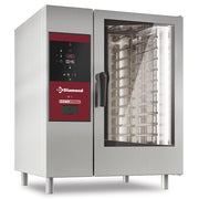 Four gaz vapeur directe et convection, 10x GN 1/1+Cleaning