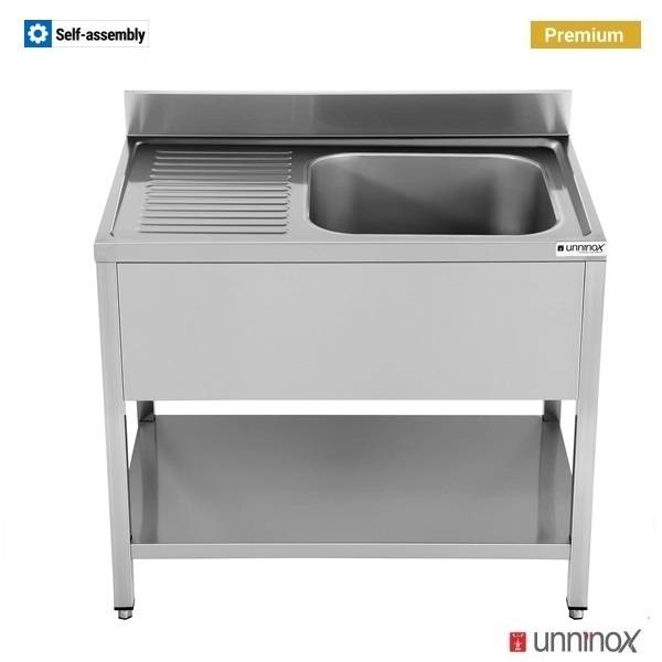 140x70xH85cm – Sink droite - Unninox - image 3