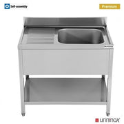 100x70xH85cm – Sink droite - Unninox - image 3