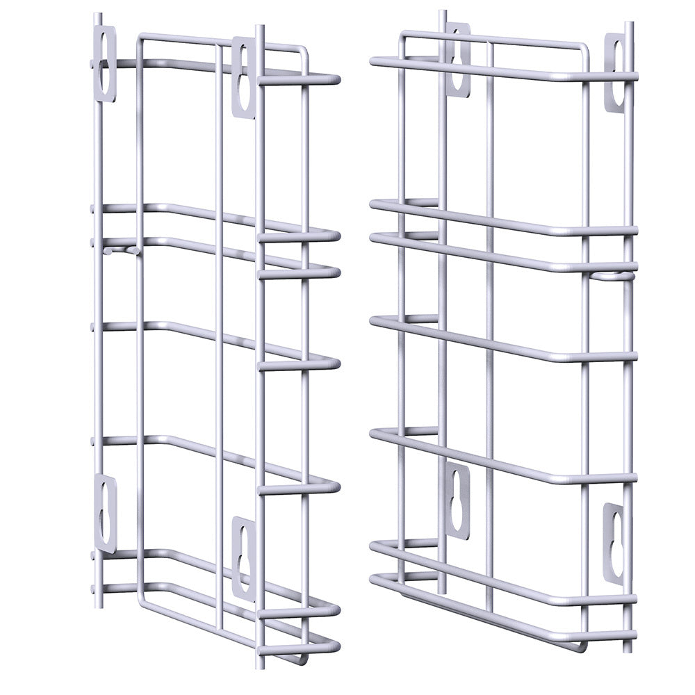 Structures 6x bacs de 5 L pour crème glacée Diamond, système de réfrigération robuste et pratique pour stockage.