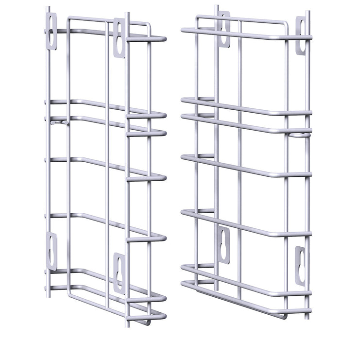 Structures 6x bacs de 5 L pour crème glacée Diamond, système de réfrigération robuste et pratique pour stockage.