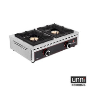 Table stoves – 2x7kW – STO-2 - Unninox - image 2