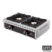 Table stoves – 2x7kW – STO-2 - Unninox - image 3