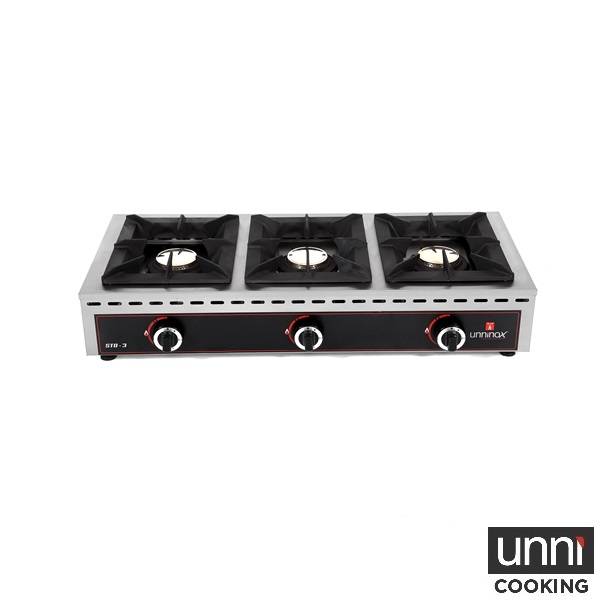 Table stoves – 3x7kW – STO-3 - Unninox