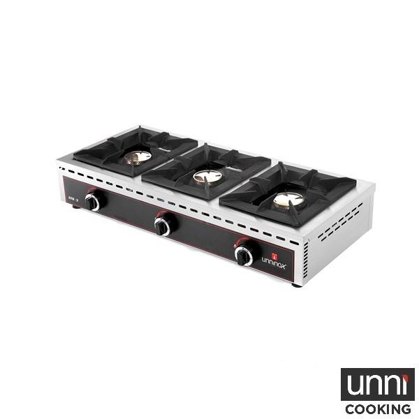 Table stoves – 3x7kW – STO-3 - Unninox - image 3