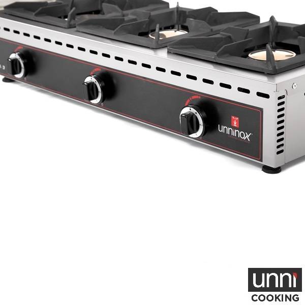 Table stoves – 3x7kW – STO-3 - Unninox - image 5