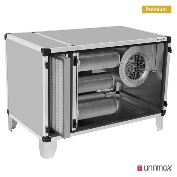Exhaust air purification plant – 3000 m3/h - Unninox - image 3