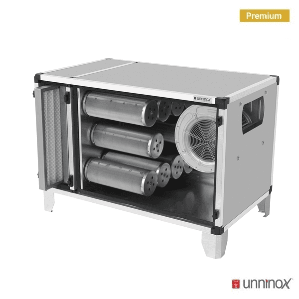 Exhaust air purification plant - 2000 m3/h - Unninox - image 5