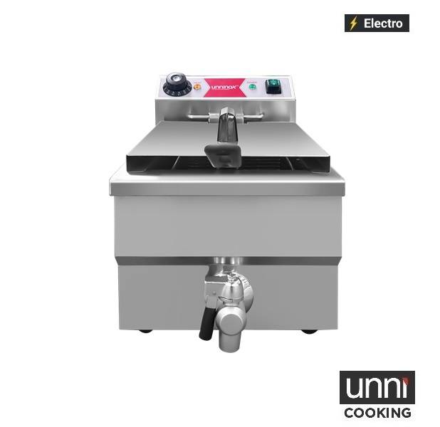 électrique Fryer 1x8L Budget - Unninox