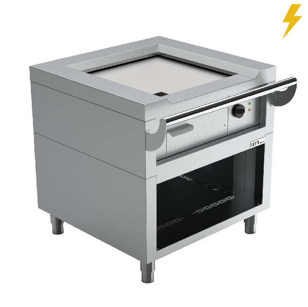 Teppanyaki Griddle | électrique | 4.5 kW | 400V - Unninox