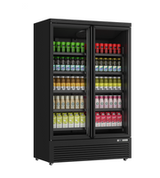 Refrigerator | 1081L | Black | 0°C to +10°C | Fan Cooling | Braked Castors - Unninox