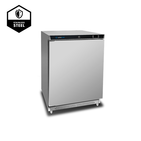 S/S Refrigerator – 200L – +2°C to +10°C - Unninox - image 2