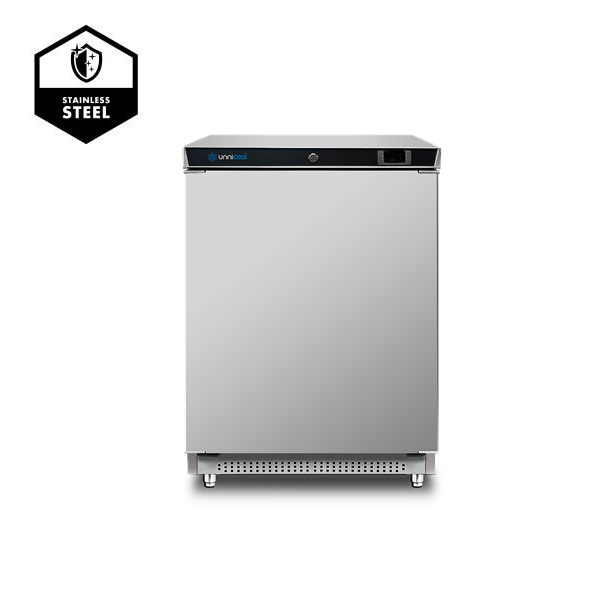 S/S Refrigerator – 200L – +2°C to +10°C - Unninox