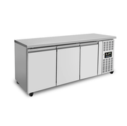Refrigerated Comptoir – 3 portes – SANS DOSSERET – 1790x700x850mm - Unninox - image 2