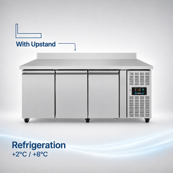 Refrigerated Comptoir – 3 portes – 1790x700x850mm - Unninox