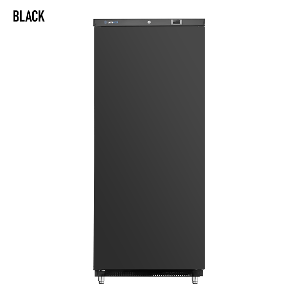 Freezer Cabinet BLACK | 600L | -18°C to -23°C | statique Cooling - Unninox