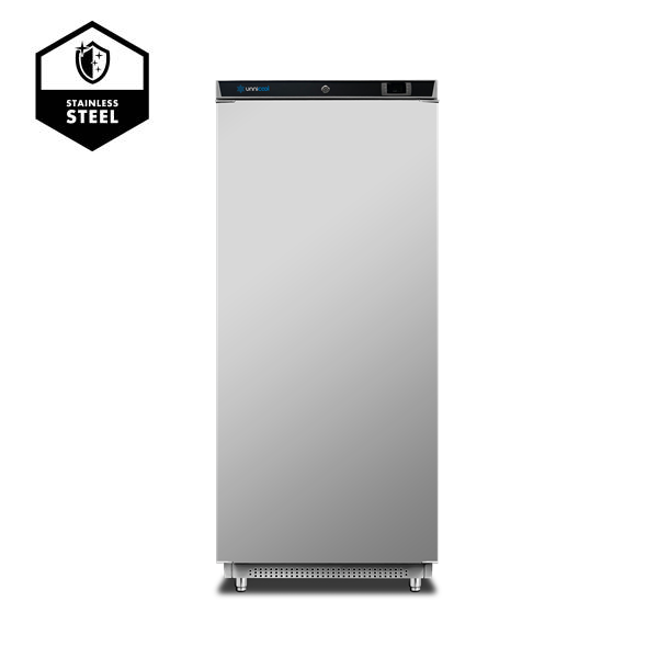 S/S Refrigerator – 600L – +2°C to +10°C - Unninox