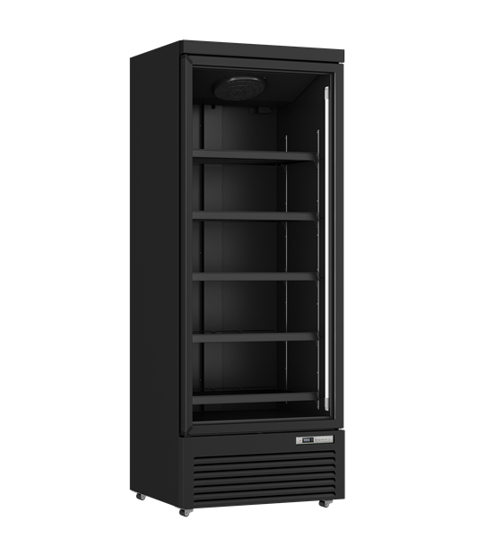 Refrigerator | 614L | Black | 0°C to +10°C | Fan Cooling | Braked Castors - Unninox - image 2